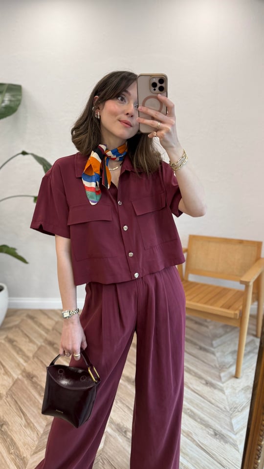 BORDO 4661 TENCEL GÖMLEK TAKIM 