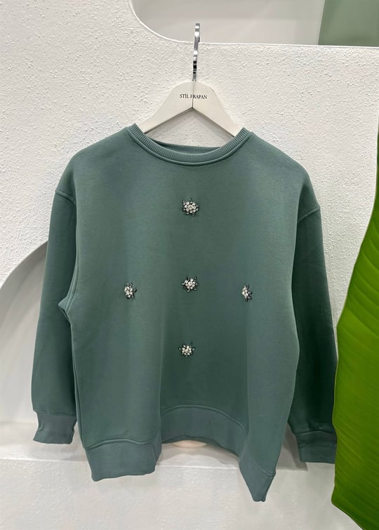 ÇAĞLA TAŞ DETAY SWEAT