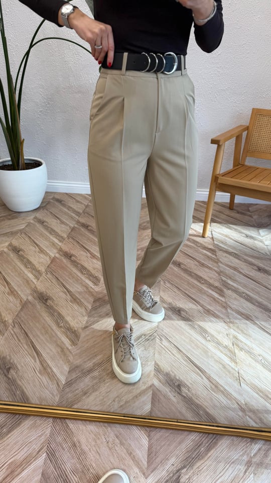 CAMEL 1085 KEMERLİ PANTOLON 