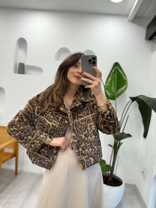 CAMEL 9526 LEOPAR DESEN MONT 