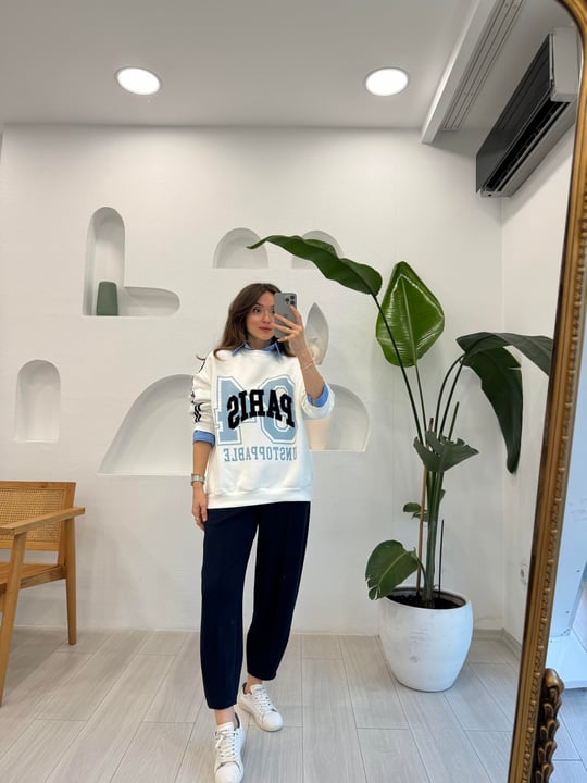 EKRU 0097 SWEATSHİRT