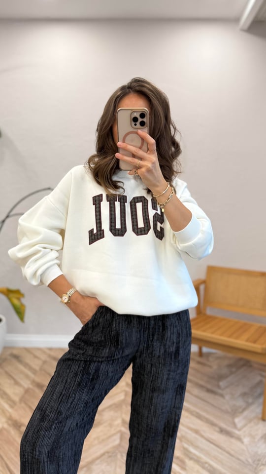 EKRU 1174 SOOL SWEATSHİRT 