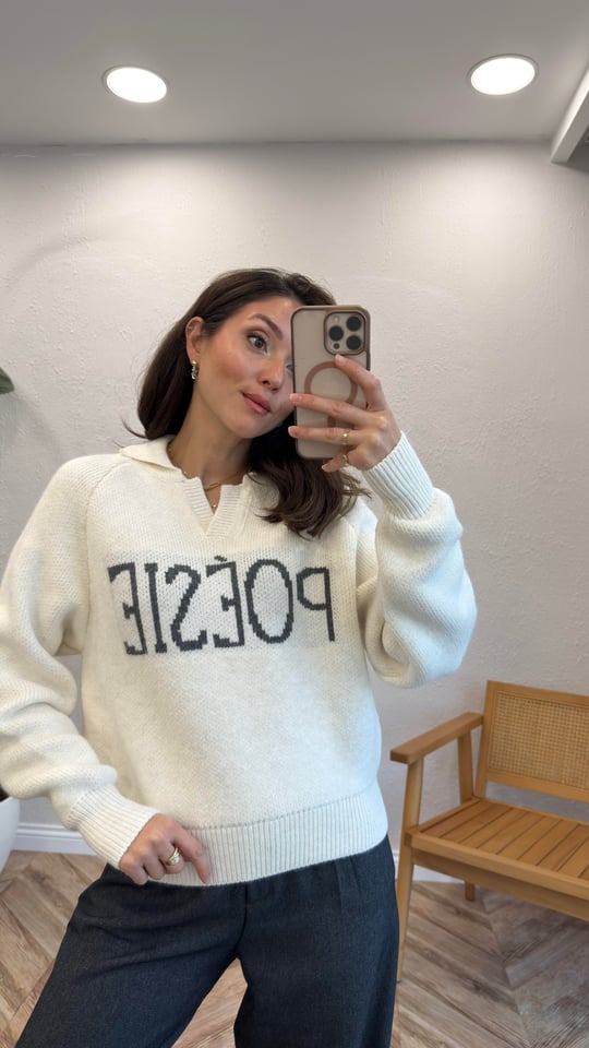 EKRU 1179 POLO YAKA TRİKO 
