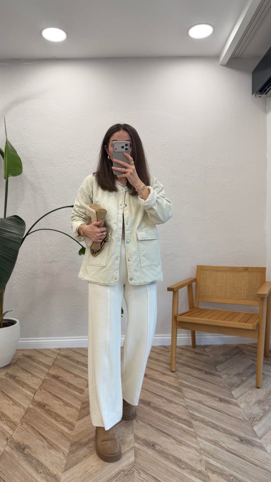 EKRU 1833 TRİKO PANTOLON 
