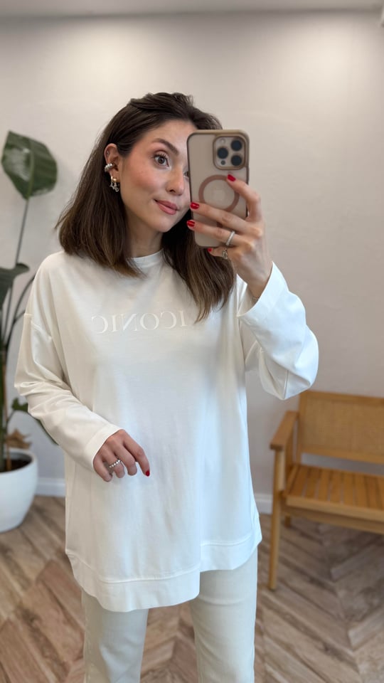 EKRU 34297 BASKILI SWEAT 