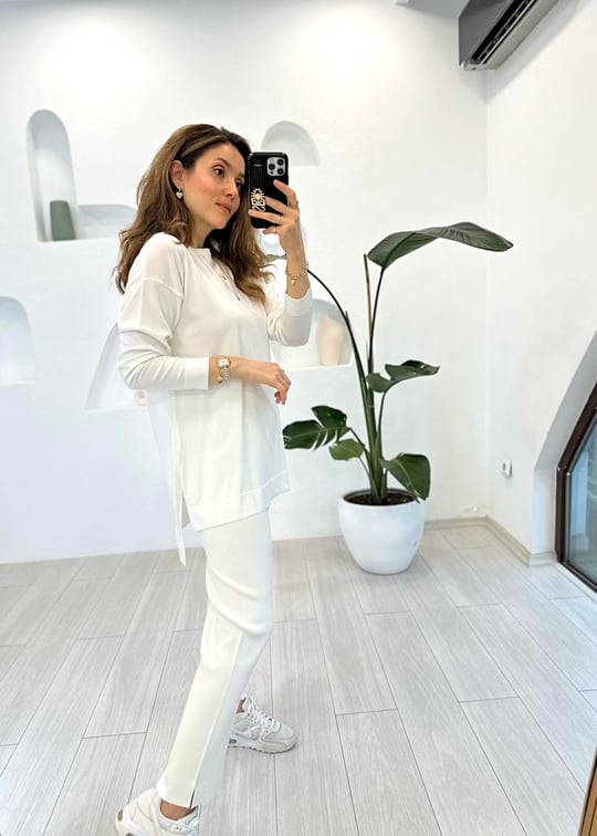 EKRU 4163 TRİKO PANTOLON