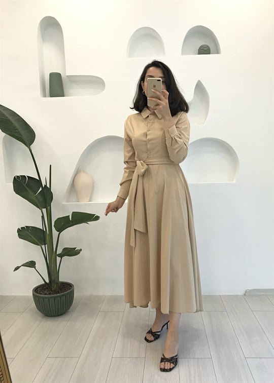 ELBİSE BEJ 