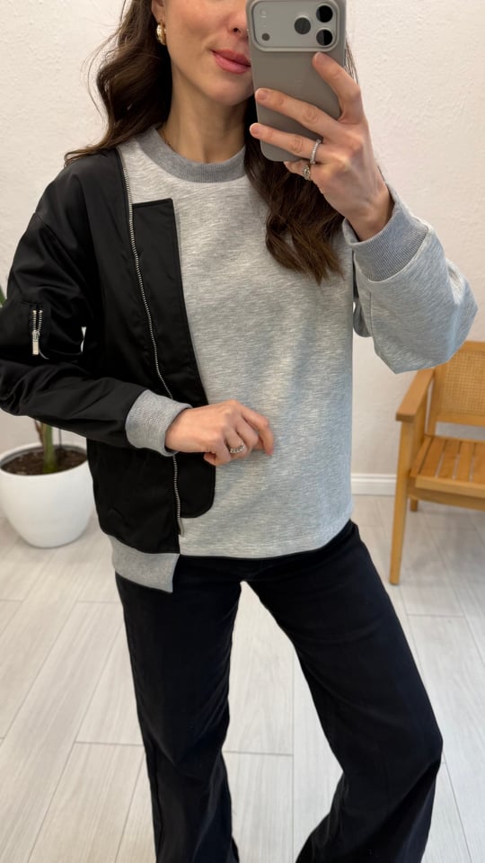 GRİ 3120 ÇİFT PARÇA SWEAT 