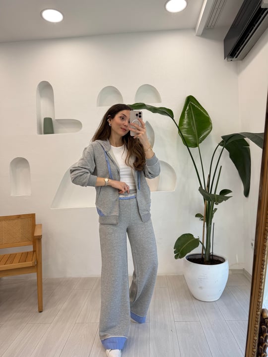 GRİ 35792 EŞOFMAN TAKIM 