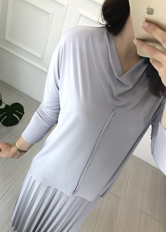GÜMÜŞ DEGAJE YAKA ETEK TAKIM