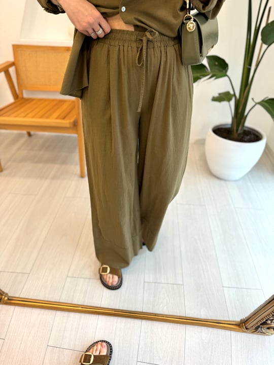 HAKİ 48 DOUBLE PAÇA PANTOLON