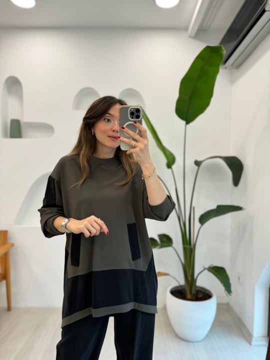 HAKİ 5952 ÖRME ÇELİK TAKIM