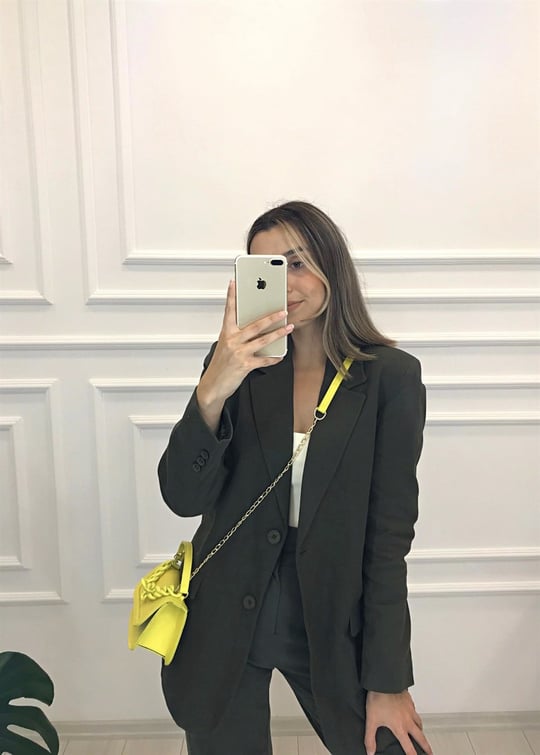 HAKİ BLAZER CEKET