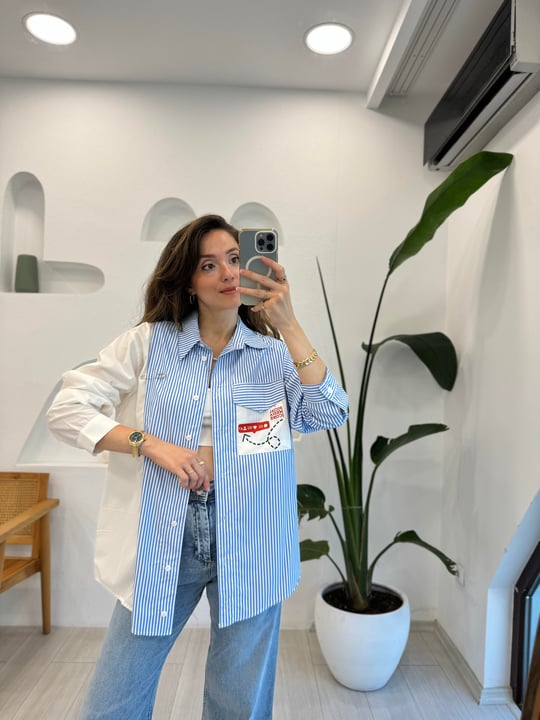İNDİGO 31644 GÖMLEK 