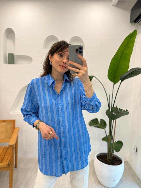 İNDİGO 8745 GÖMLEK 