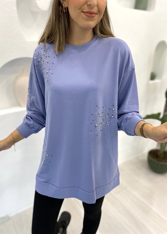 İRİS TAŞLI SWEAT