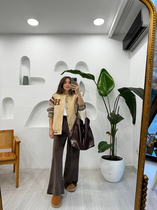 KAHVE 1990 KADİFE PANTOLON