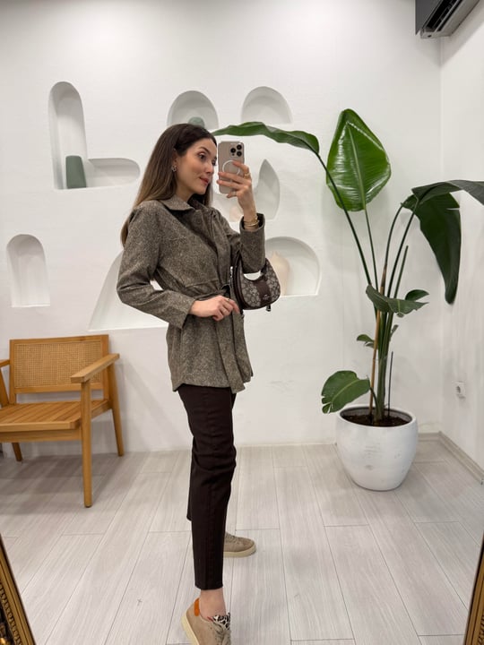 KAHVE 34249 CEKET GÖMLEK