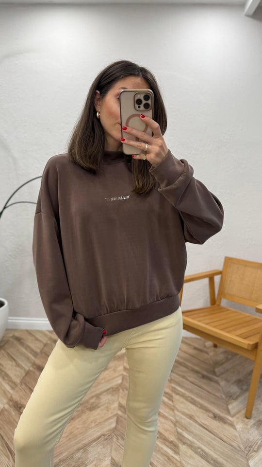 KAHVE 5389 SWEATSHİRT 
