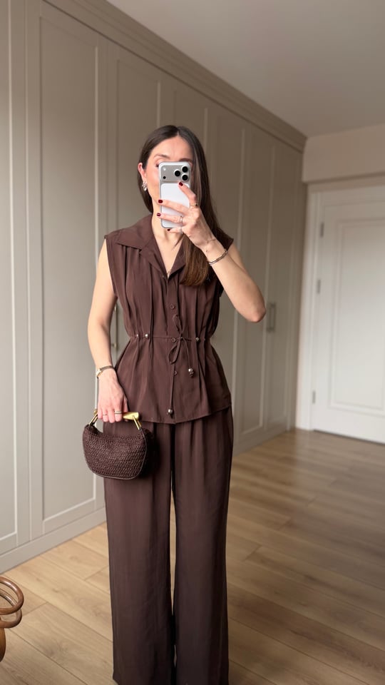 KAHVE 5712 BELİ BİYELİ TAKIM