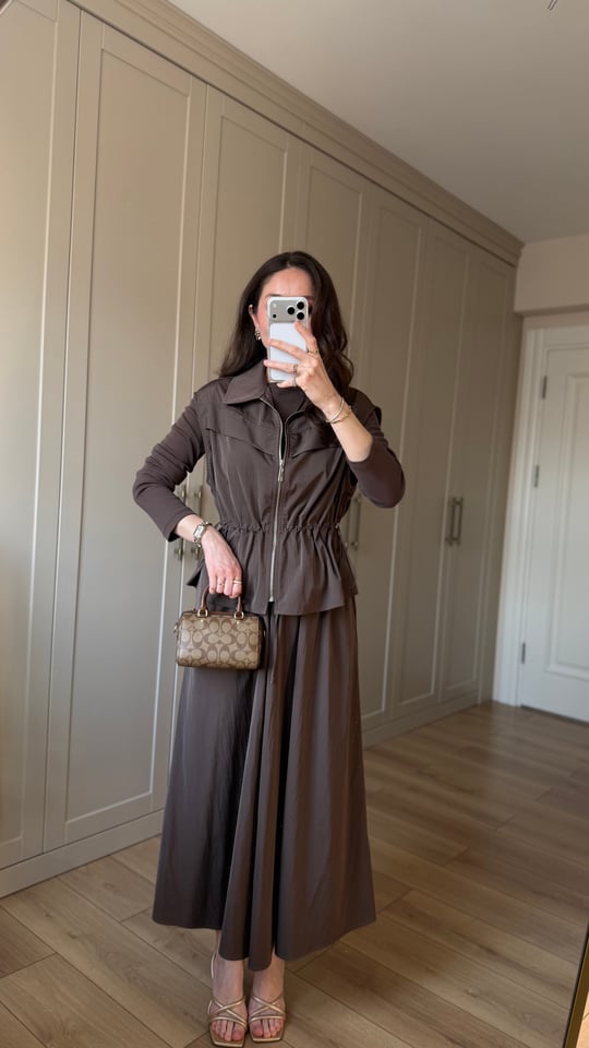 KAHVE 6709 ÜÇLÜ ETEK TAKIM 