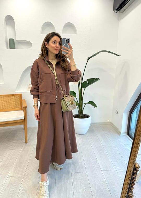 KAHVE 8740 ETEKLİ TAKIM 