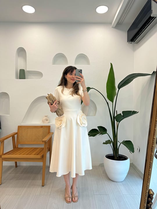 KEMİK 12245 ÖZEL TASARIM ELBİSE