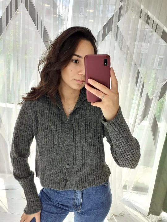 KOYU GRİ 1023 HIRKA 