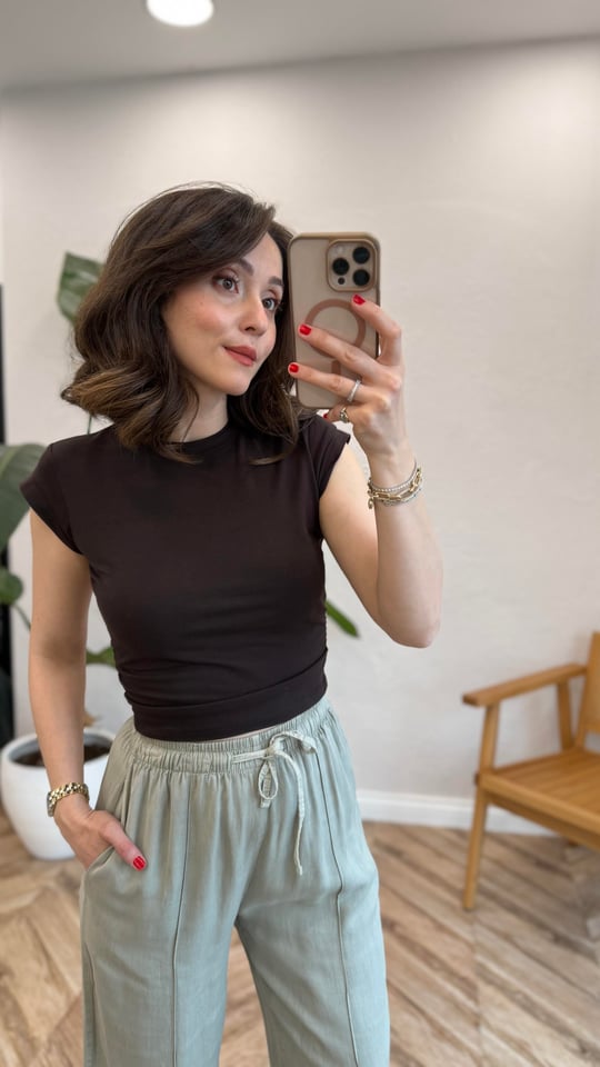 KOYU KAHVE 30899 BÜZGÜ DETAY CROP