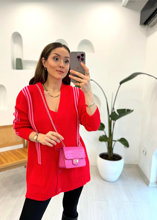 KOYU KIRMIZI-ŞEKER PEMBE 0023 HIRKA