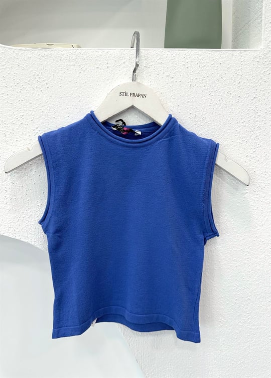 KOYU MAVİ 4054 CROP BODY 