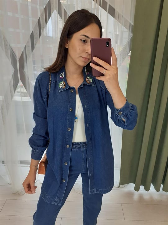 KOYU MAVİ 6960 KOT TAKIM 