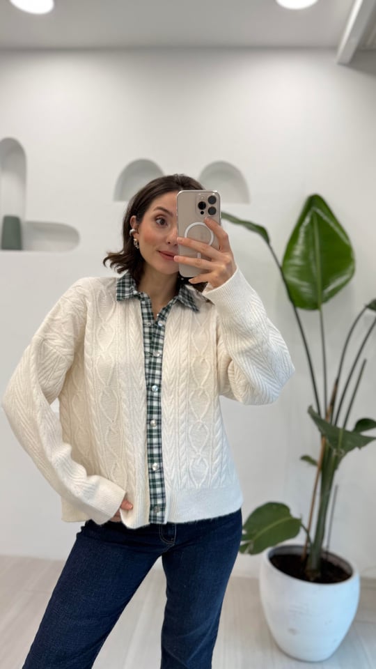 KREM-YEŞİL 1062 HIRKA 