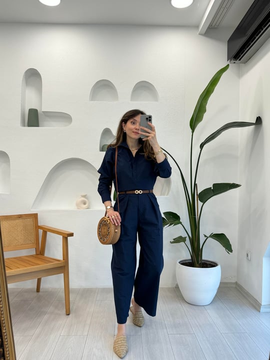 LACİVERT  0101 PARAŞÜT PANTOLON