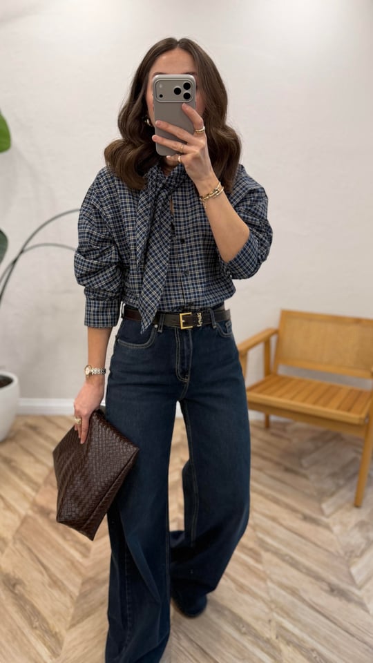 LACİVERT 2098 GENİŞ PAÇA JEAN 