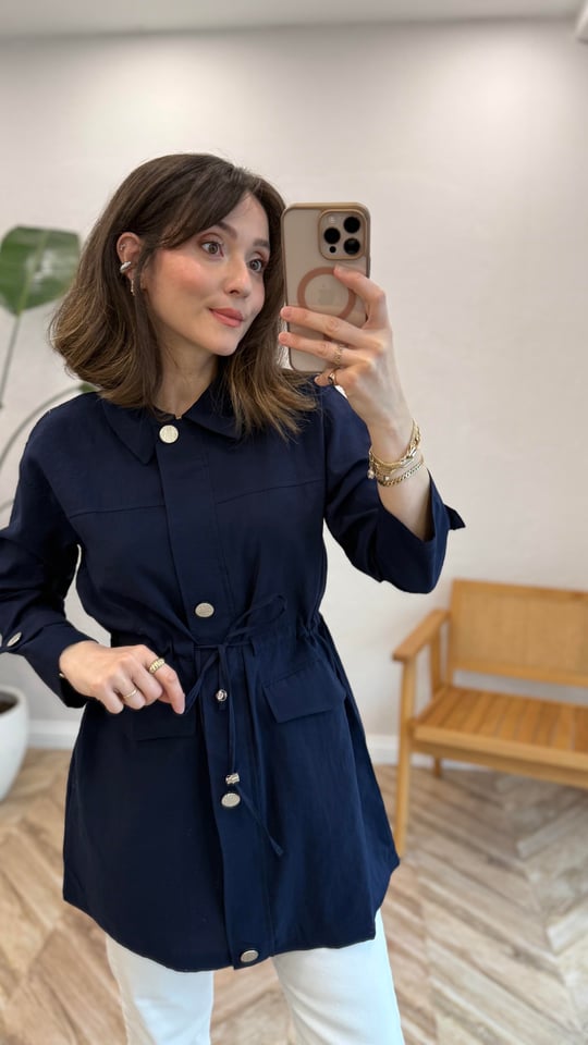 LACİVERT 2862 DÜĞME DTY TENSEL KAP 