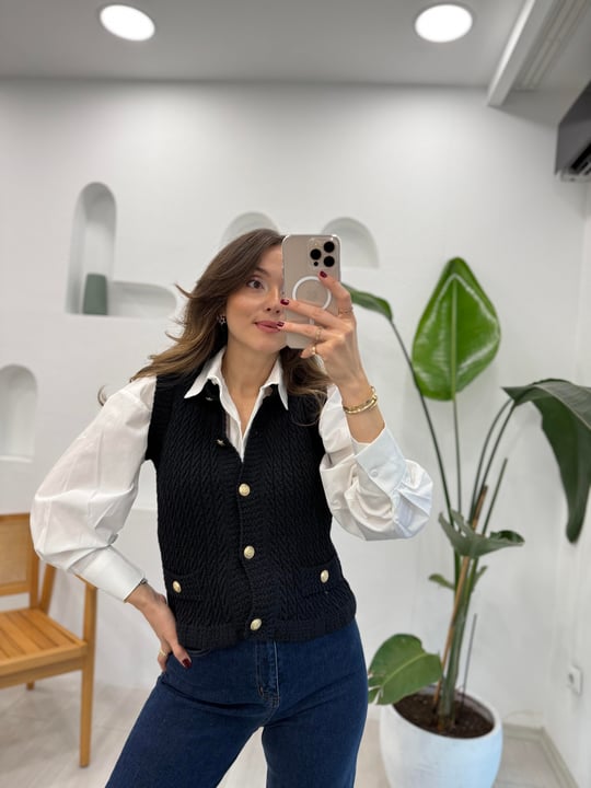 LACİVERT 4501 YELEK