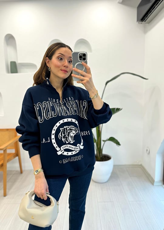 LACİVERT 7796 SWEAT 