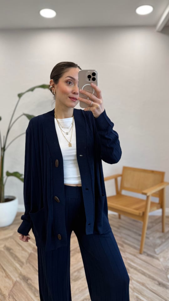 LACİVERT T24 HIRKA TAKIM 