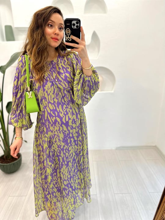 LİLA SARA ELBİSE