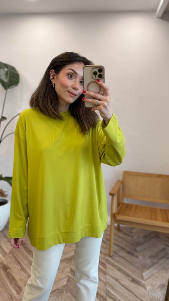 LİME 34297 BASKILI SWEAT 