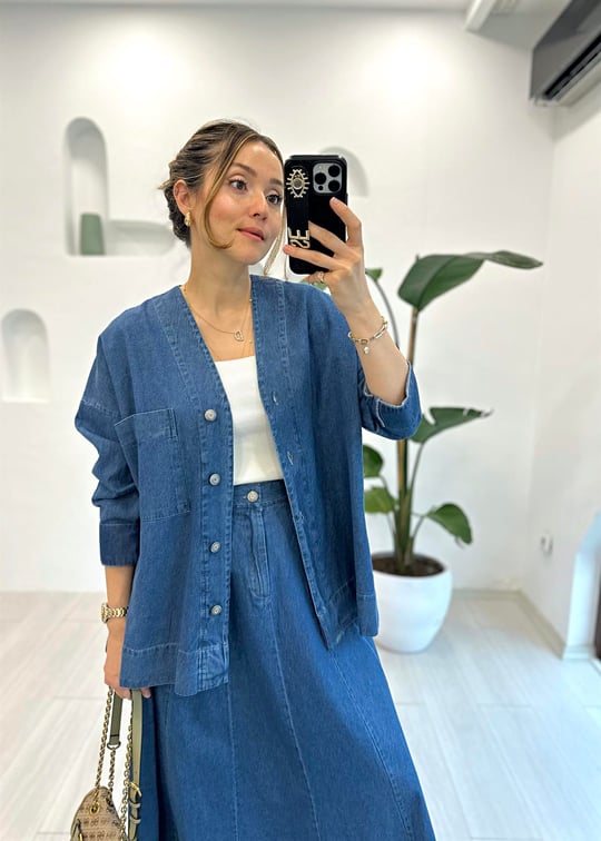 MAVİ 0024 DENİM GÖMLEK 