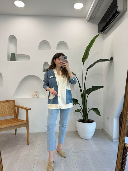 MAVİ 8988 KOT HIRKA