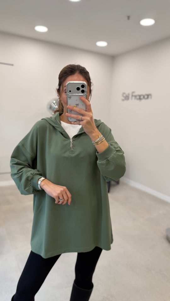MİNT 3101 YÜKSEK YAKA SWEAT