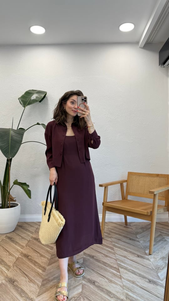 MÜRDÜM 1153 GÖMLEK ELBİSE 