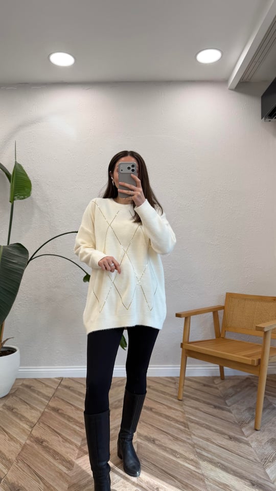 MY CİTY 4060 ANGORA PUL DTY KAZAK EKRU STD 