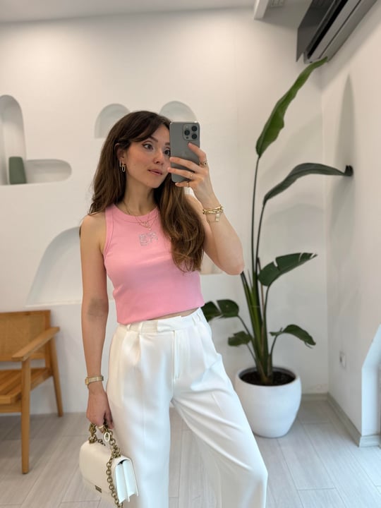 PEMBE 1003 TAŞLI WANG ATLET 