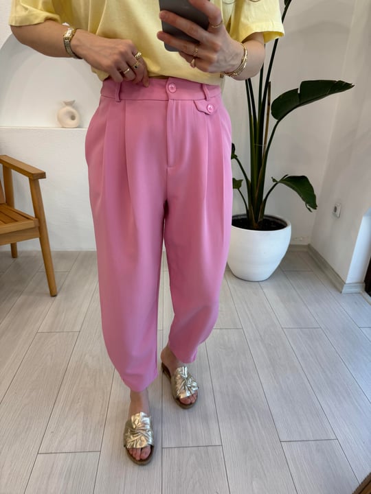 PEMBE 1177 ŞALVAR PANTOLON
