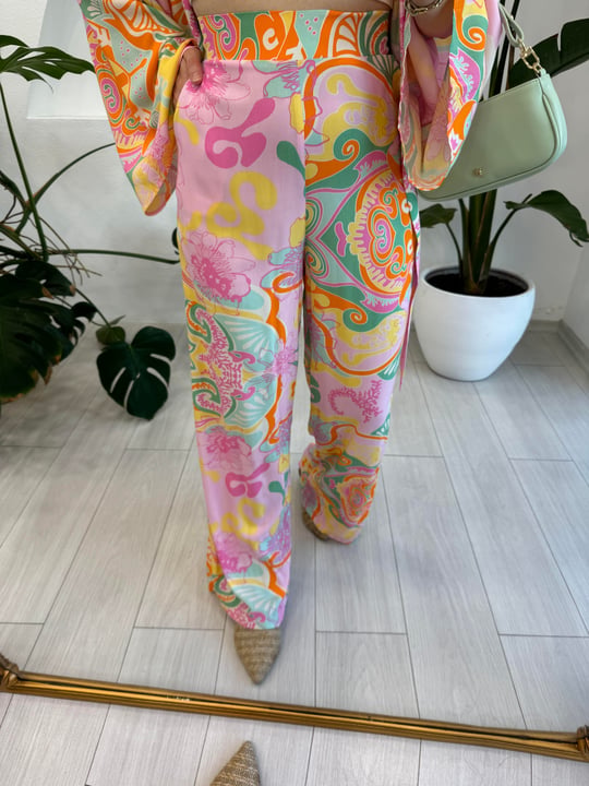 PEMBE 1324 PANTOLON
