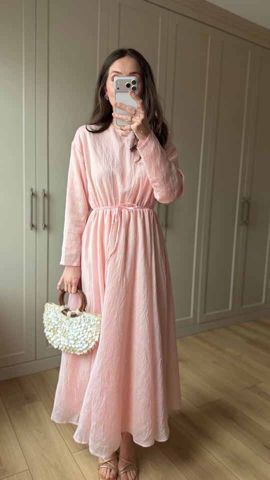 PEMBE 1912  ELBİSE 